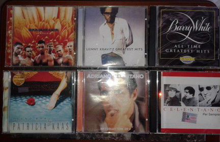 CD Rammstein, Kravitz, B.White, P. Kaas, Celentano