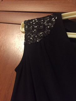 Платье с пайетками 46