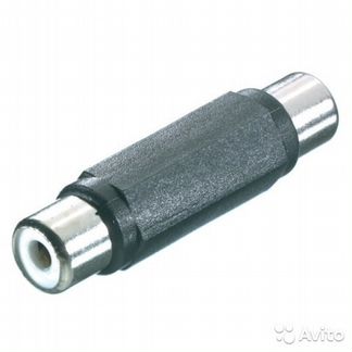 Адаптер Vivanco 3/37-n 41035 RCA(гн) - RCA(гн)