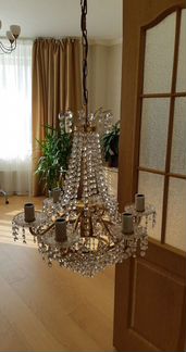 2 шт Хрустальная потолочная люстра Preciosa Brilli