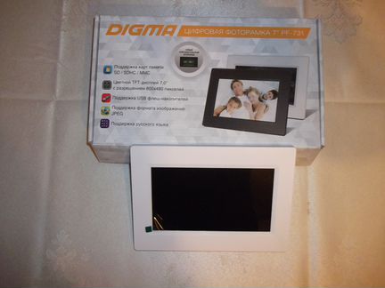 Цифровая фоторамка Digma PF-731