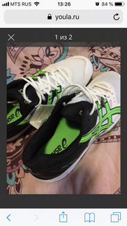 Новые кроссовки Asics