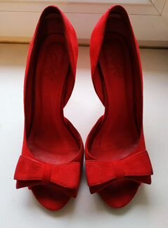 Туфли женские замшевые на шпильке 36 Calipso