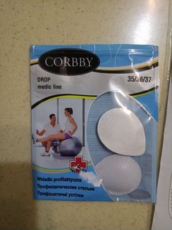 Стельки р. 36 и пелоты капля