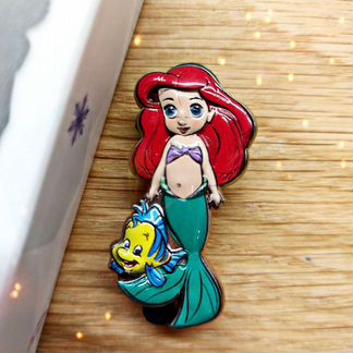 Disney Русалочка Ариель аниматорс значок пин