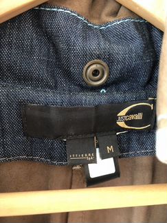 Замшевый пиджак Just Cavalli