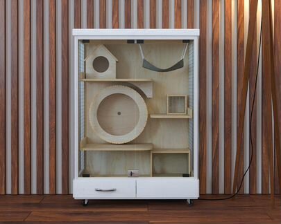 Витрина для Шиншилл Дегу Клетка Дом грызунов Р2