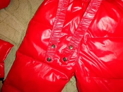 Костюм пуховый с большой опушкой. В идеале