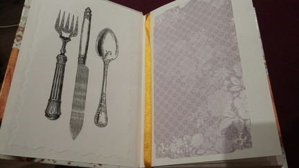 Кулинарная книга ручной работы Рецепты