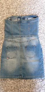 Новое джинсовое платье