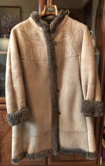 Дубленка женская 48-50бу