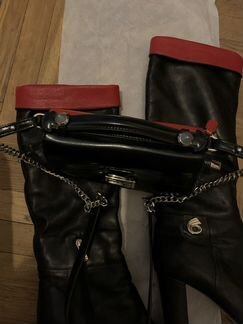 Продаю сапоги и сумку из натуральной хорошей кожи