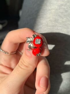 Серьги серебряные