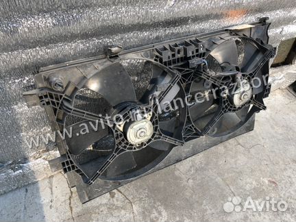 Диффузор радиаторов лансер 10 lancer x