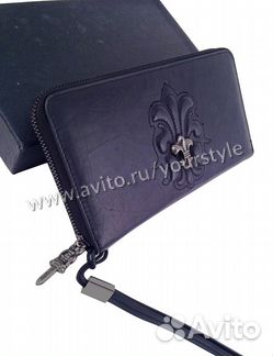 Мужской кошелек, клатч Chrome Hearts арт.302