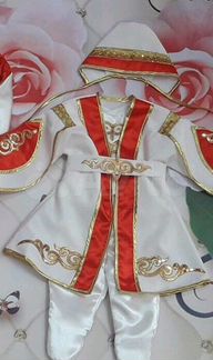 Казахский национальный костюм для новорожденных