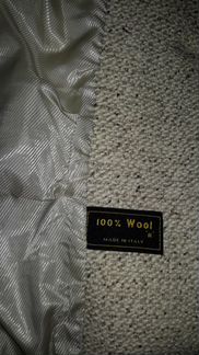 Пальто шерстяное