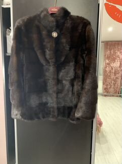 Шуба норковая поперечная трансформер
