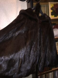 Новая норковая шуба летучая мышь
