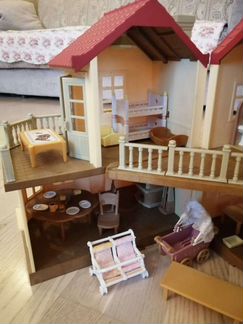 Sylvanian families большой дом со светом