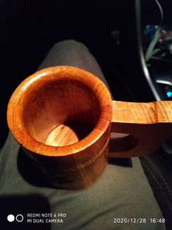 Деревянная кружка