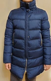 Удлинённая утепленная куртка