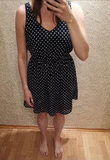Платье в горошек H&M
