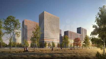 2-к квартира, 59.7 м², 2/25 эт.