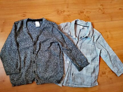 Кофта и рубашка