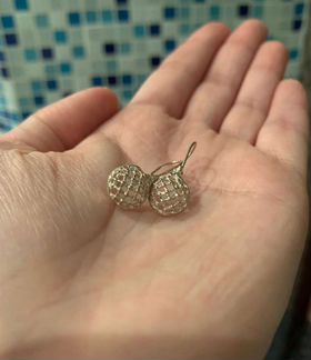 Серьги - серебро