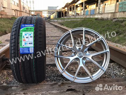 Колёса в сборе R18 для Skoda Octavia, HRE silver
