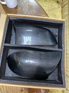 Карбоновые накладки зеркал Х5 F15