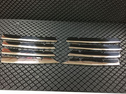 Хром накладки на решётку радиатора VW Passat 2006