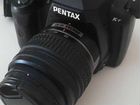 Зеркальный фотоаппарат pentax + объектив объявление продам