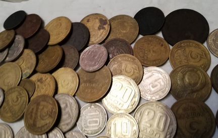 64 шт.монет из прошлого