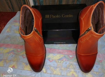 Paolo Conte Рыжие,нат.кожа. Весна. новые