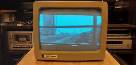 Электроника мс6105.11 монитор СССР