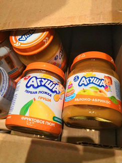 Фруктовое пюре агуша бесплатно