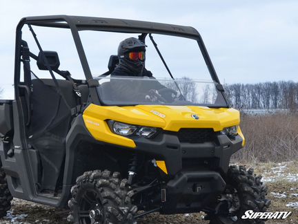 Стекло лобовое 1/2 для Can-Am Defender (Traxter)