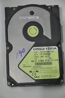 Жесткие диски от 2 до 80 Gb IDE 3.5