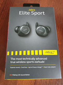 Беспроводные наушники Jabra Elite Sport