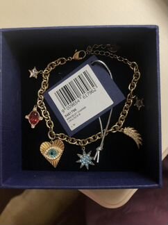 Браслет-цепь Swarovski с подвесками