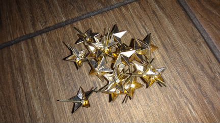 Кокарды пуговицы звёзды