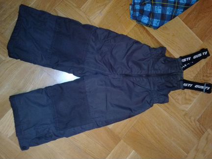 Комбинезон+ манишка+ варежки+ шапка gusti раз. 3х