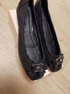 Новые кожаные балетки р. 39