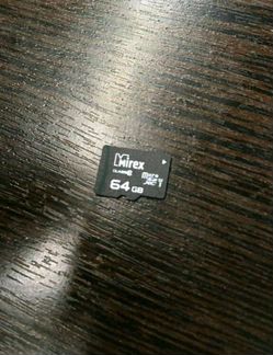 Карта памяти MicroSD 64 gb