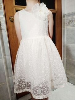 Нарядное платье для девочки 110-116