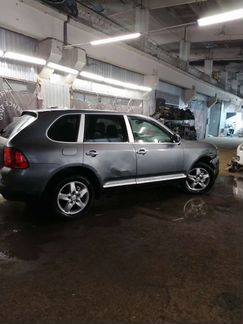 Porsche Cayenne S 4.5 AT, 2003, битый, 140 000 км