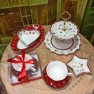 Чайная пара в стиле Villeroy boch