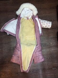 Комбинезон для девочки зимний